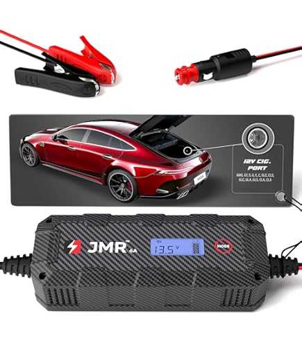 Caricabatterie Intelligente JMR 6A Per Polaris Slingshot Ranger RZR Con Adattatore 12V - 4