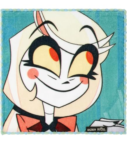 Amazon｜HAZBIN HOTEL ファニーフェイスなハンドタオル（ヴォックス