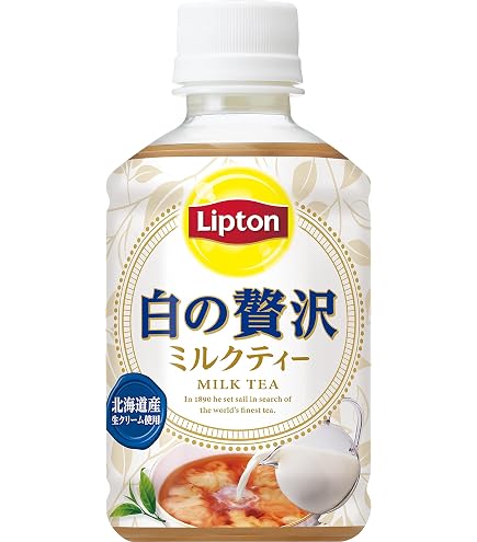 Amazon.co.jp: サントリー リプトン ミルクティー 白の贅沢 280ml 48本