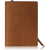 [札幌革職人館] ブックカバー 文庫本サイズ 日本製 牛革 オイルドレザー