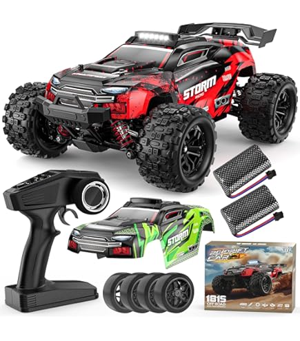 Amazon.co.jp: HAIBOXING 1/18スケール 全地形RCカー 18859E 36KPH