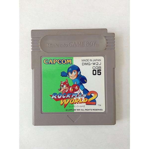 ゲームボーイカートリッジ ロックマンワールド3 星のカービィ2 Amazon.co.jp: ロックマンワールド2 : ゲーム