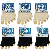 Amazon | TekuTeku 5本指ハーフソックス6足セット 男女兼用
