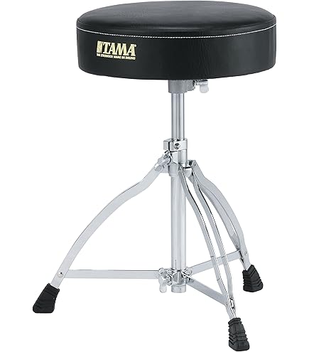 TAMA タマ 1stChair エルゴライダー3脚ドラムスローン HT730B Amazon | TAMA タマ 1st.Chair ラウンドライダーXL赤 3脚