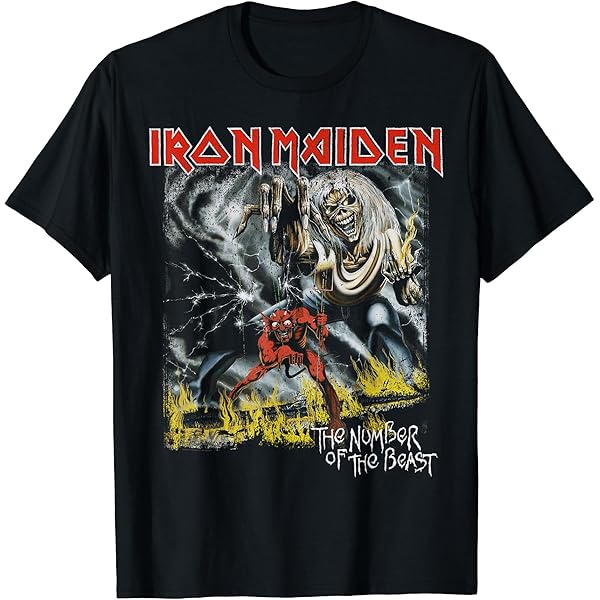 Amazon | Iron Maiden アイアンメイデン Sketched Trooper Tシャツ