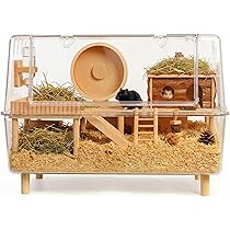 Amazon.co.jp: Youabubu ハムスターケージ 大型 アクリル 75cm ハイ
