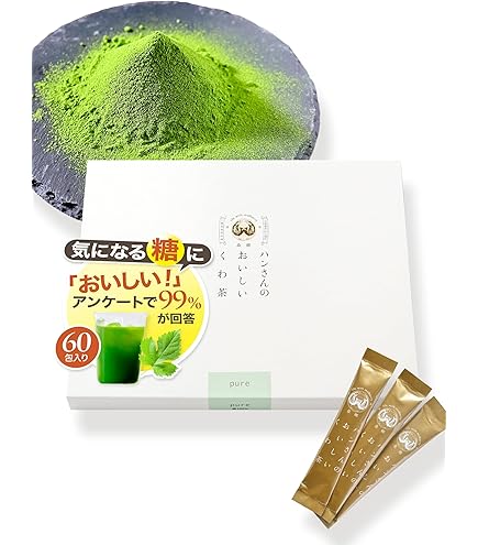 Amazon | お茶村 神仙桑抹茶ゴールド 60包入 | お茶村 | ハーブティー 通販