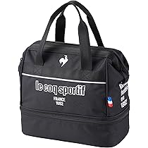 未使用タグ付き　ルコック　ボストンバッグ 二層式 がま口タイプ ルコックスポルティフ ゴルフ le coq sportif golf 二層式 大