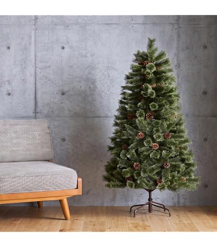Amazon.co.jp: 7life クリスマスツリー 150cm ヌードツリー 高級