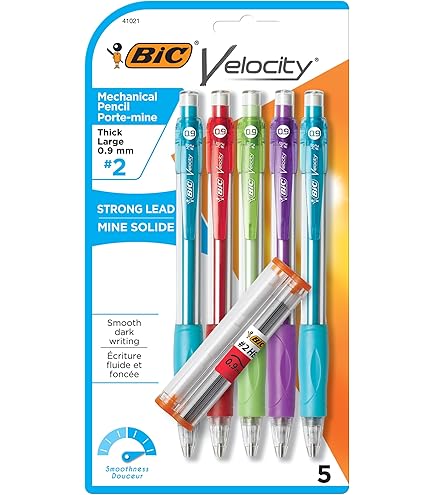 June Gold 72-Pack Mechanical Pencils - 0.9mm HB #2 Lead With Refills, Erasers & Side Click - View #6