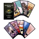 【Liisha】 ジューン澁澤 監修 オリジナル タロットカード オラクルカード 猫 日本語解説書付 占い 日本製 リーシャ [正規品] (シャドーキャット)