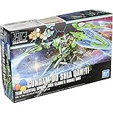 HGBF ガンダムビルドファイターズトライ ガンダムダブルオーシアクアンタ 1/144スケール 色分け済みプラモデル