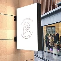 Amazon.co.jp: LEDライトボックス店舗看板、両面ライトボックス