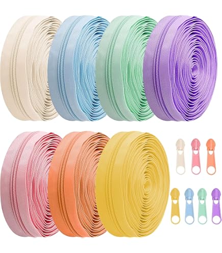 Rustark #5 Wijnrode Nylon Ritsrol – 10 Yard – Met 81 Onderdelen (sliders, Stops) – Voor Naai- En DIY-projecten