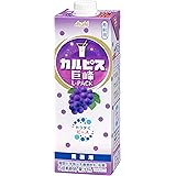アサヒ飲料 「カルピス」 巨峰Lパック 紙容器 1000ml ×1本
