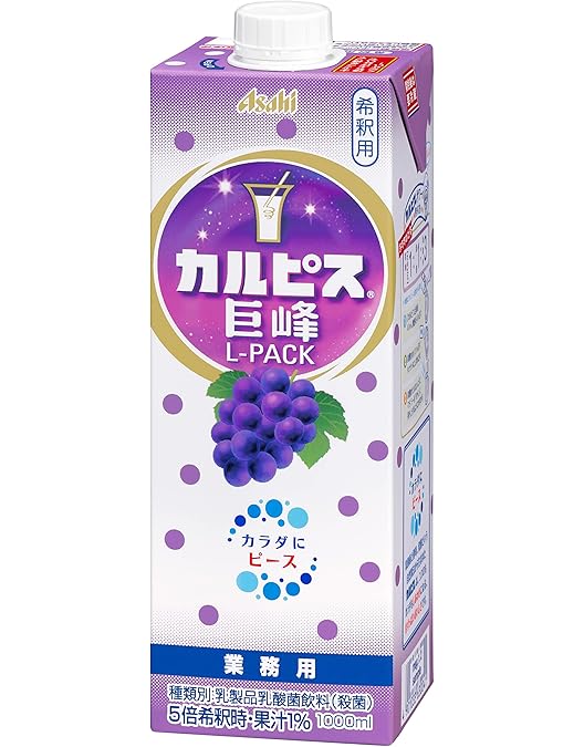 Amazon.co.jp: Calpis L Pack, 33.8 fl oz (1,000 ml), Calpis (1