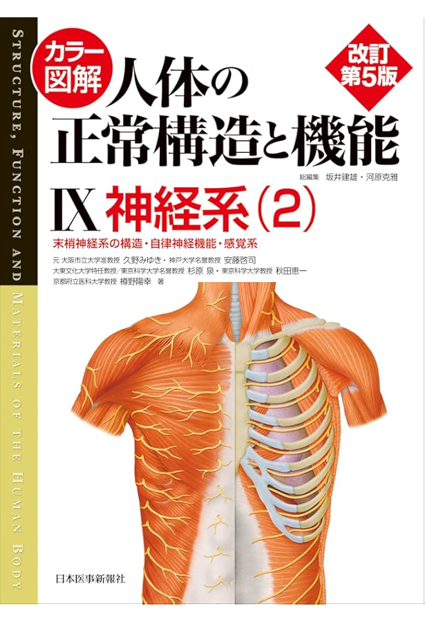 カラー図解 人体の正常構造と機能〈9〉神経系(2)【改訂第4版】 | 久野