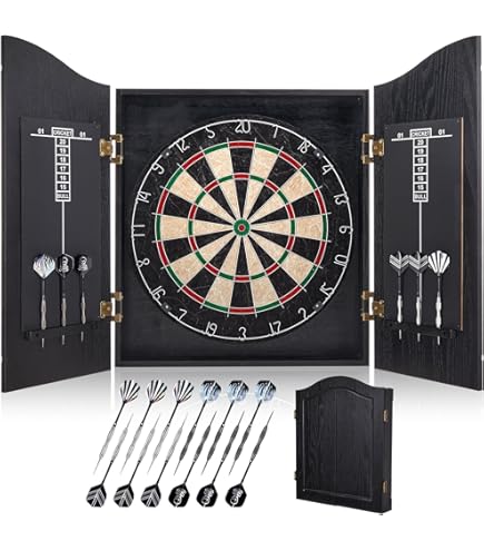 Amazon.co.jp: 電子ダーツボードセット、ソフトチップダーツ12本付き