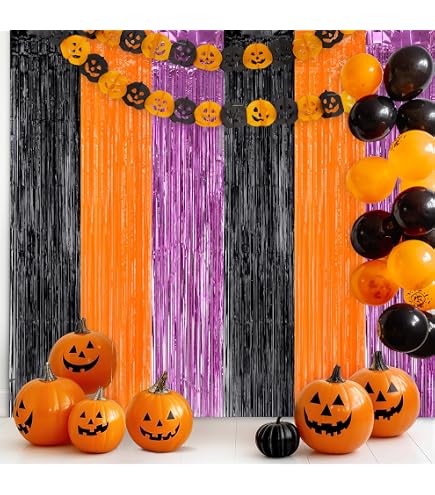 Amazon | ハロウィン 飾り 装飾 飾り付けセット ガーランド バルーン