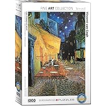 ゴッホ 夜のカフェテラス アルル 原画映像をカンバスに復元 額縁付き ゴッホ 夜のカフェテラス アルル 原画映像をカンバスに復元 額縁