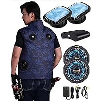 Amazon.co.jp: [MIDIAN] ペルチェ冷却服【2025業界独創 2つ冷却器と