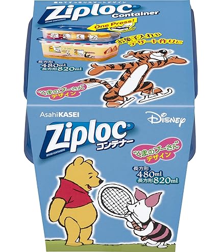 Amazon.co.jp: ジップロック スクリューロック 300ml＆730ml 各1個入