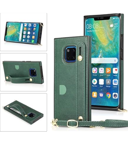 Amazon.co.jp: Huawei Mate20 Pro ケース/カバー 手帳型 上質なPU