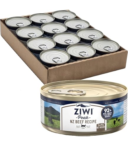 ZIWI Peak ジウィピーク ベニソンレシピ キャット　85g 18缶 Amazon.co.jp: ジウィピーク (ZIWI Peak) 缶詰 ベニソン (猫用) 185g