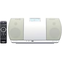 ケンウッド コンポ Bluetooth対応 CR-D3-W [ホワイト] スピーカー用