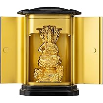 珍品、旧蔵、古寺院入手、精銅、レリーフ彫刻、鎏金回転屏風仏壇 珍品、旧蔵、古寺院入手、精銅、レリーフ彫刻、鎏金回転屏風仏壇