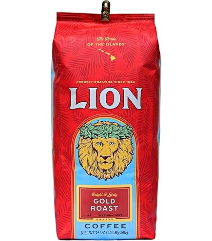 Amazon | LION Coffee カフェ ハワイ (ミディアム ダーク ロースト