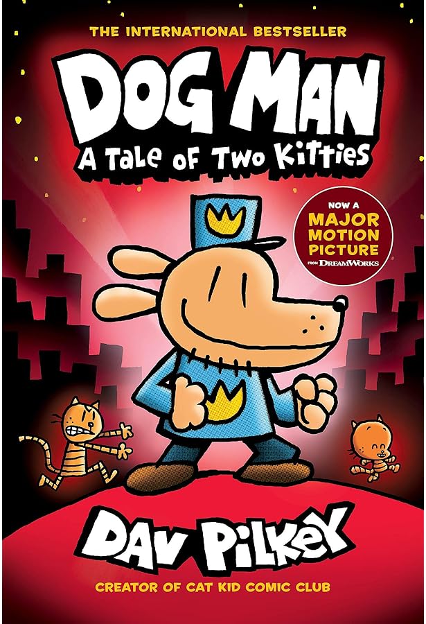 Amazon | Dog Man 4: Dog Man and Cat Kid | Pilkey, Dav, Pilkey, Dav