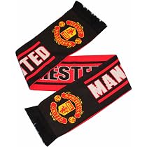 Manchester United Named Scarf : Amazon 
