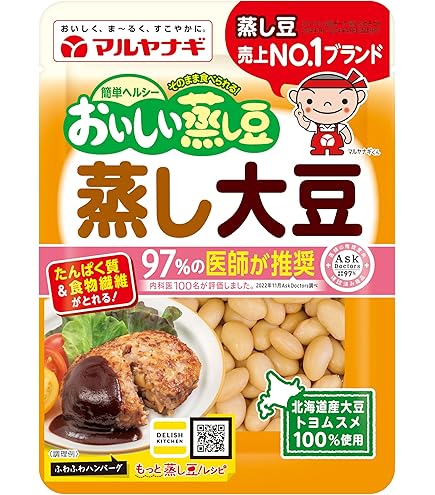 Amazon | イチビキ Beans Deli 蒸し大豆 100g ×6個 | イチビキ | 大豆