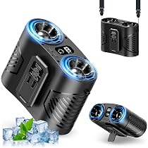腰掛け 扇風機 強力 ベルトファン 4段階風量10000mAh大容量　5台セット Amazon.co.jp: 腰掛け扇風機 【1台4役！腰掛け/首掛け/手持ち/卓上
