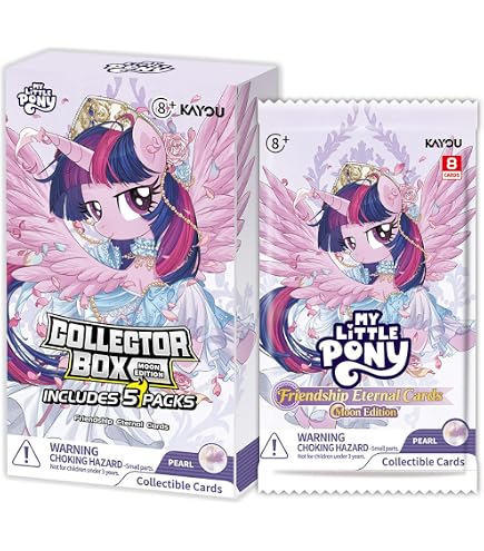 Amazon.co.jp: Kayou マイリトルポニー 友情 永遠のカード 楽しい瞬間