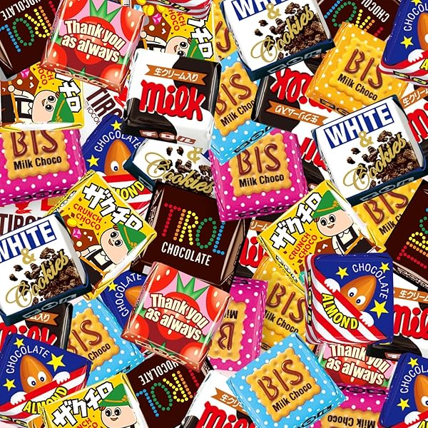 Amazon.co.jp: チロルチョコ クリスマスカップ 6種34個入×2個