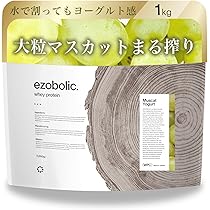 Amazon | エゾボリック ホエイ プロテイン 1kg マスカットヨーグルト味