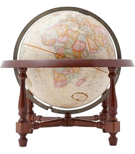 Amazon | リプルーグル 地球儀 ヨークタウン型 アンティーク 日本語版
