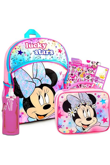 Minnie Mouse Backpack Combo Set 