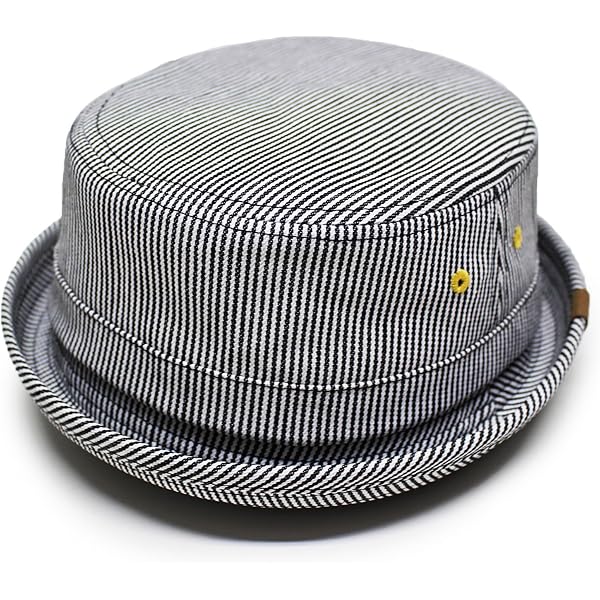 Amazon | [ルーベン] 別注デザイン 大きいサイズ PAPER PORKPIE HAT