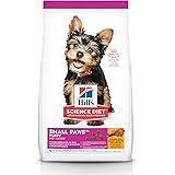 Hill's Science Diet Puppy Small Paws, Chicken Meal Barley and Brown Rice, Dry Dog Food for Small and Toy Breed Dogs, 1.5kg Ba