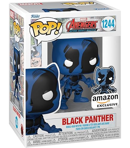 エ*様 ファンコポップ　ブラックパンサー　セット Amazon | Funko Pop! ワカンダ・フォーエバー BLACK PANTHER: WAKANDA