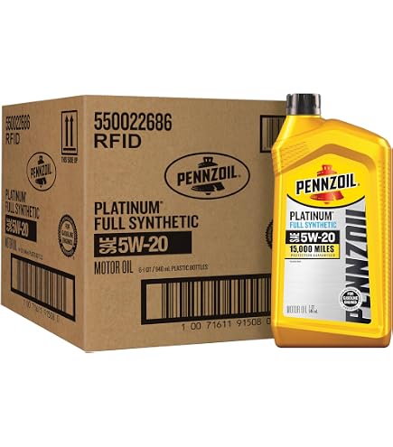 Amazon | Pennzoil Platinum High Mileageフルシンセティック5W-30