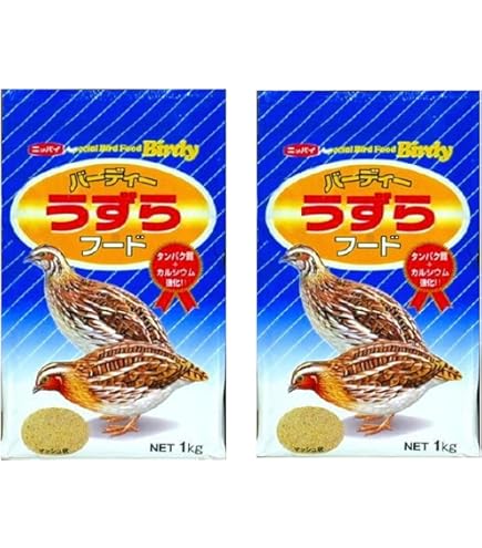 Amazon | バーディー うずらフード 1kg ×2個 | ノーブランド品 | 餌 通販