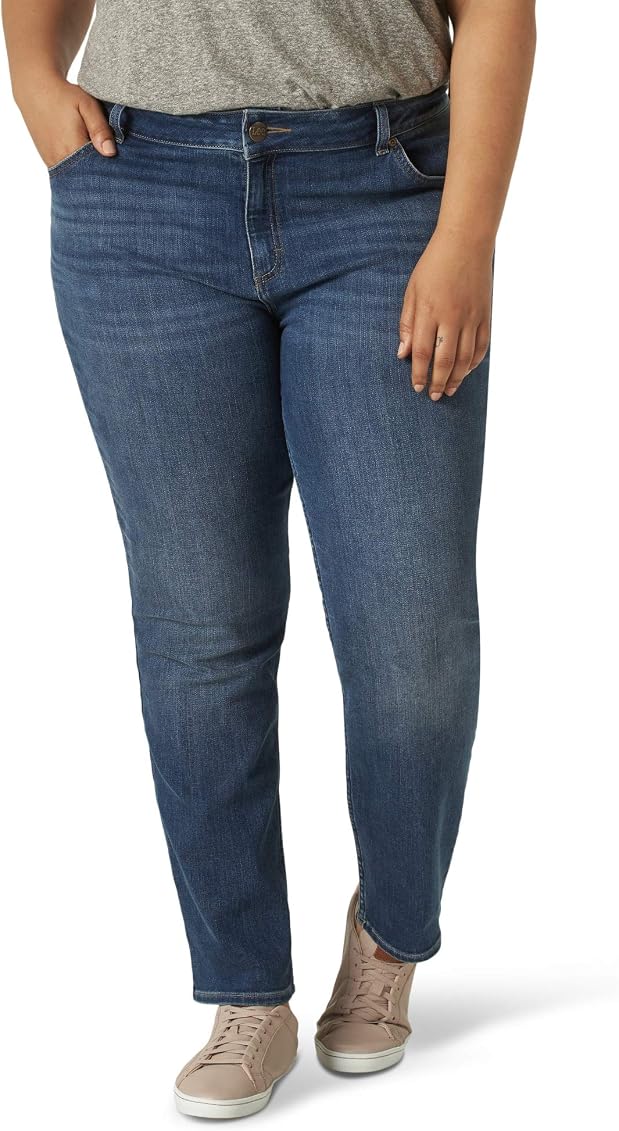 Regular Fit Straight Leg Jean 