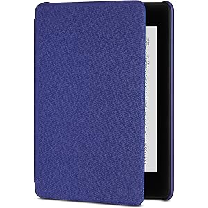 Amazon Kindle Paperwhite (第10世代) 用レザーカバー インディゴパープル