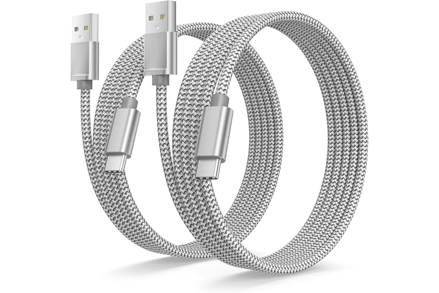 Basesailor for iPhone Duo 18 17 16 Pro Max Charger Cable 2M/2Pack,USB to USB C Cable,Type C CarPlay Charging Cord for Apple i