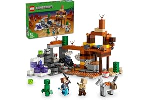 レゴ(LEGO) マインクラフト 荒野の廃坑 おもちゃ 玩具 誕生日 プレゼント ブロック 男の子 女の子 子供 8歳 9歳 10歳 小学生 マイクラ Minecraft グッズ ゲーム 21263