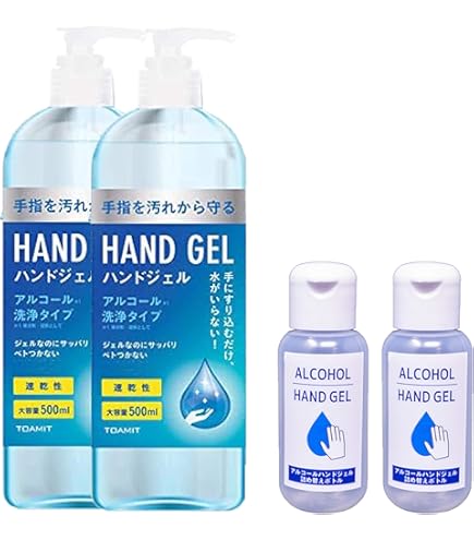 Amazon.co.jp: TOAMIT 東亜産業 ハンドジェル つめかえ用 500ml AL500